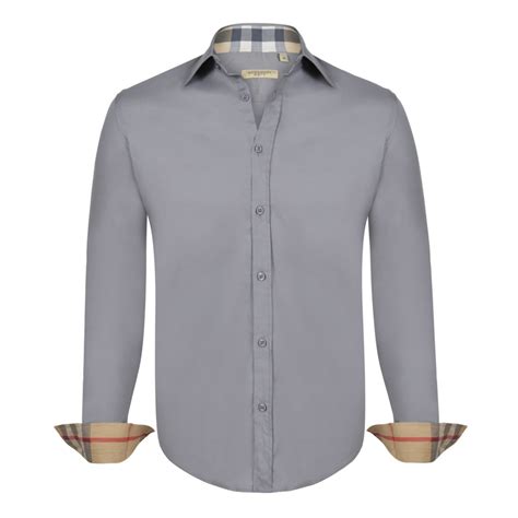 burberry brit cotton shirt|Burberry men's shirts outlet.